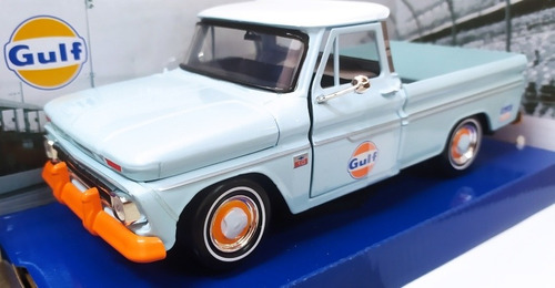 Chevy C10 Fleetside Pickup 1966 / 1:24 / Motormax En Caja.