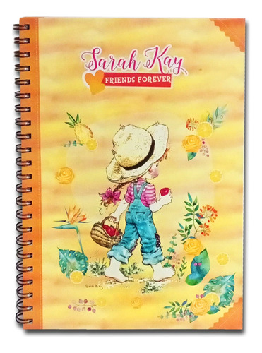 Cuaderno A4 Tapa Dura Rozini Línea Sarah Kay Rayado Variante