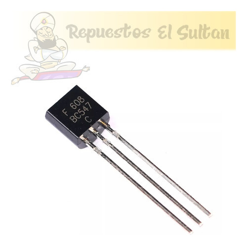 Pack 10pcs Transistor Multipropósito Npn Bjt Bc547 To-92