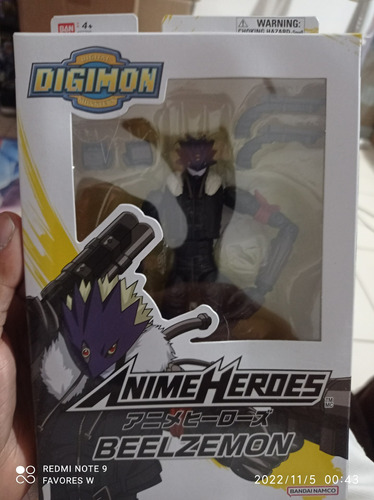 Anime Héroes Digimon Bandai Beelzemon