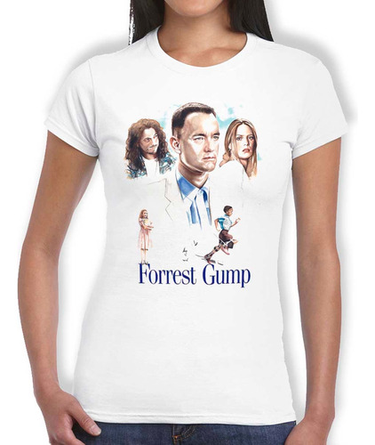 Playera Forrest Gump Clásico Película Tom Hanks Movie Classi