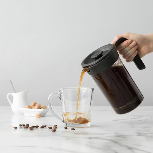 Cafeteira 3 Em 1 Café Artesanal Manual Vidro Luxo Chef'n