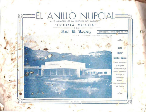 El Anillo Nupcial Por Ana E Lopez 1952