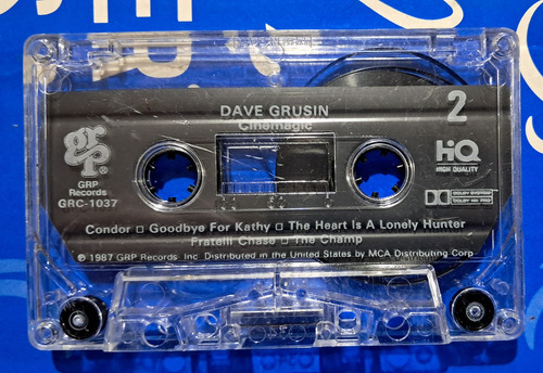 Dave Grusin Cassette Cinemagic Estándar (Usado)