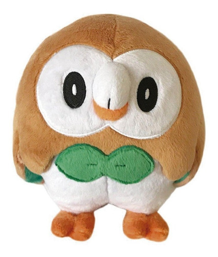 Pelúcia Média - 20 Cm - Pokémon Rowlet - Dtc