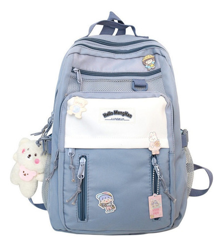 Mochila Kawaii Estilo Coreano Juvenil, Alto Valor Y Lind [u]