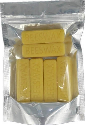 Beesworks® (6) 1 Oz Barras De Cera De Abejas Amarillas - Paq