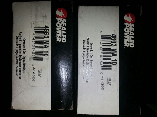 Conchas De Bancada A 010 Para Chevrolet 350 305 Todos