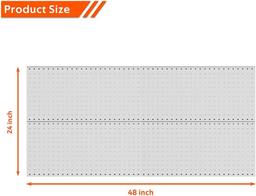 4 Paneles De Pared De Metal Tablero De Clavijas Almacen...