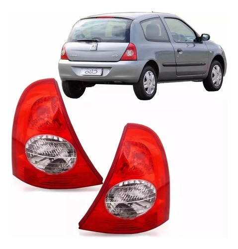 Juego X2 Faro Trasero Renault Clio 2 2004 / 2012 3 Y 5 Ptas