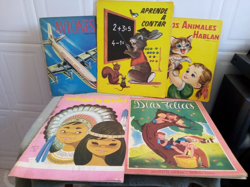 Libros Y Revistas Didácticas Antiguos 50s 60s 70s