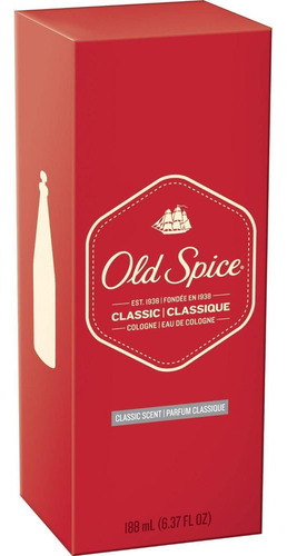 Old Spice Spray Clásico De Colonia De 6.37 Onzas