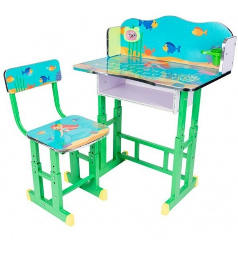 Imagen 4 de 5 de Mesa Para Niños Escritorio De Tareas