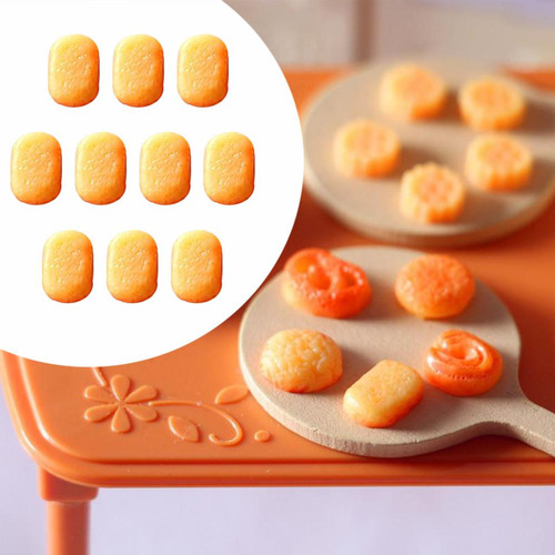 3 Accesorios De Casa De Muñecas En Miniatura Mini Comida