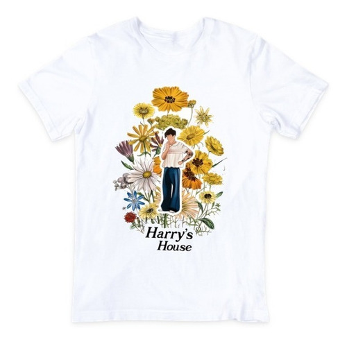 Playera Blusa Harry Styles Flores