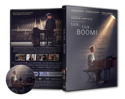 Tick Tick Boom! (2021) - Dvd Latino/ingles Subt Español