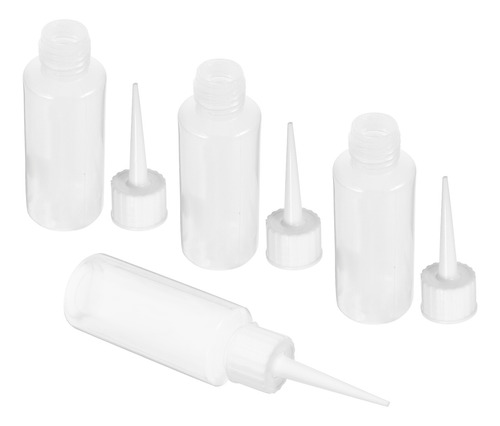 Dispensador De Botellas Exprimibles De Plástico De 50 Ml Par