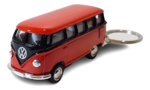 Llavero Vw T1 Kombi Combi Pull Back Escala 1:64 Kinsmart C/u