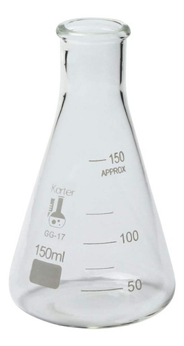 Matraz Erlenmeyer 150ml Karter Scientific