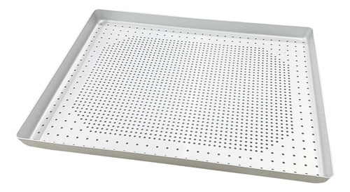 Bandeja De Aluminio Perforada, Moldes Para 30x25x3cm