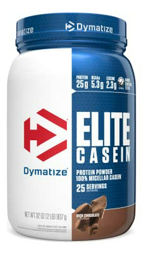 Proteína Caseína Elite Dymatize 32 Oz