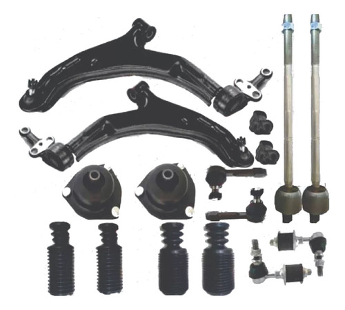 Kit Horquillas Bieletas Bases Cubrepolvo Renault Scala 10-13