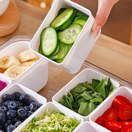 Popular Caja Con Compartimento Para Alimentos Contenedor De