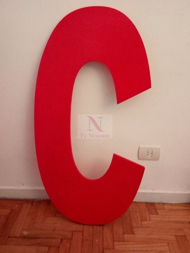 Imagen 8 de 10 de Letra 60 Cm Polyfan Belgrano Grandes 15 Años Carteles Negoc