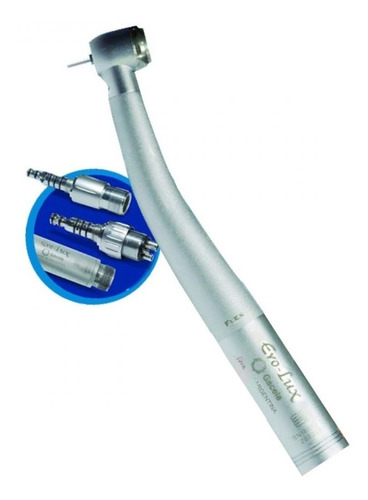 Turbina Dental Gacela Evo Lux Flex Push Botton Odontologia