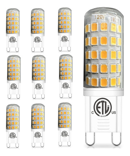 Votatec 10 Paquete Bombilla Led G9, Reemplazo G9 6w Para Hal