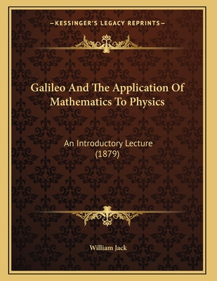 Libro Galileo And The Application Of Mathematics To Physi...