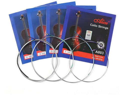 Cuerda La 1-st Individual Para Cello Alice A803