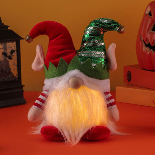 Sd Figura De Gnomo De Navidad Hecha A Mano, Regalo Para Un