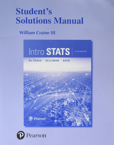 Libro: Student Solutions Manual For Intro Stats