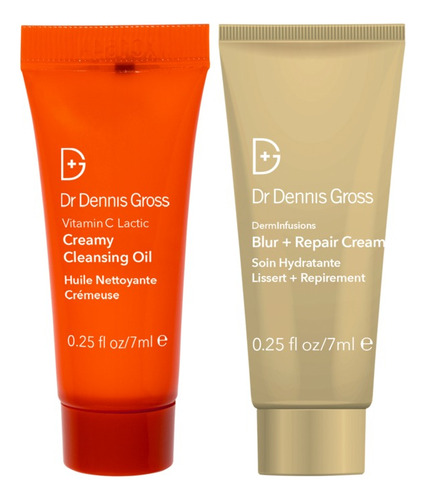 Dr. Dennis Gross Skincare Vitamin C Lactic Creamy + Blur Todo Tipo De Piel Día/noche