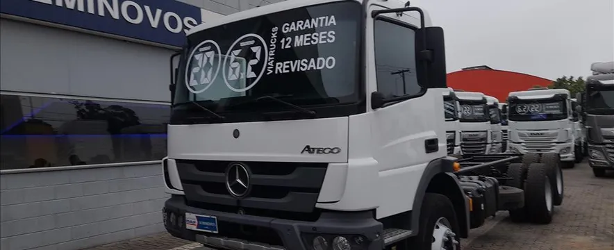 Mbenz Atego 2426 6x2 Cab Curta Chassi 2019/2020