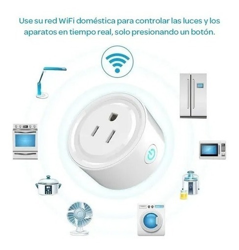 Enchufe Inteligente Wifi Compatible Con Alexa Y Google Home