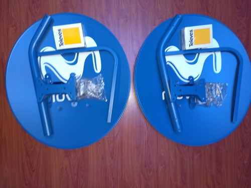 2 Antenas Satelitales X 60 Cmts C/u Lnb Movistar