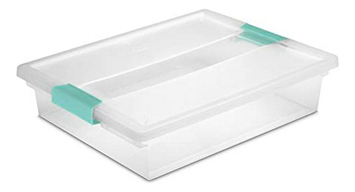 Caja Transparente Con Cierre Y Tapa, 1-pack.