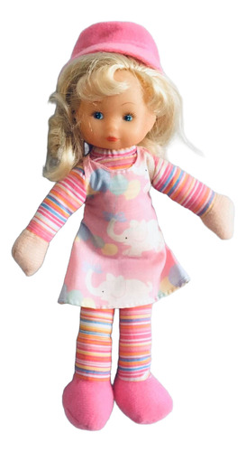 Muñeca Cuerpo De Tela Piernas Largas 25cm