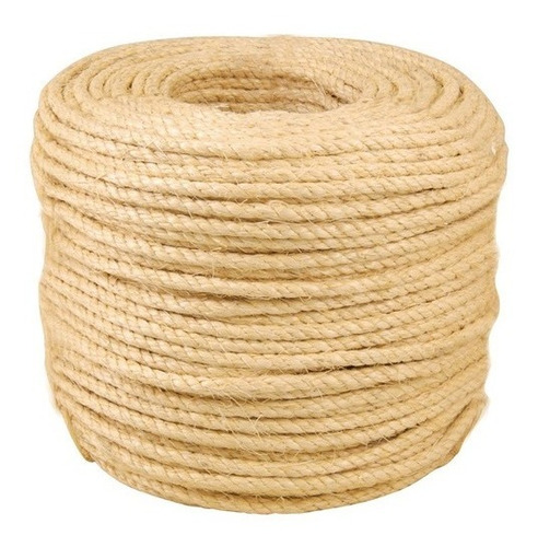 Corda Sisal Natural 10mm Rolo 150mts Ideal Para Artesanato