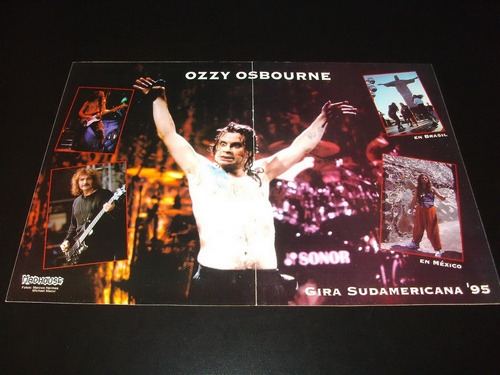 Poster Ozzy Osbourne * 40 X 29 (j080)
