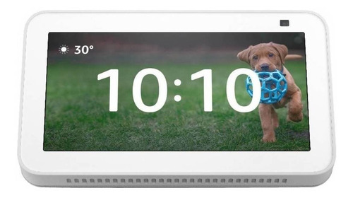 Imagen 1 de 4 de Amazon Echo Show 5 Echo Show 5 2nd Gen con asistente virtual Alexa, pantalla integrada de 5.5" glacier white 110V/240V