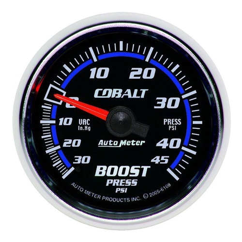 Presión De Turbo Auto Meter +- 45psi 6108