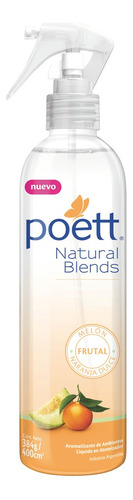 Aromatizante Poett Natural Blends spray frutal 400 ml