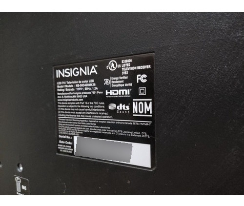 Pantalla Insignia De 50 Por Piezas O Reparar Pregunta (Usado)