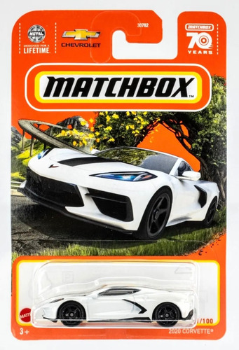 2020 Corvette Matchbox Escala 1/64