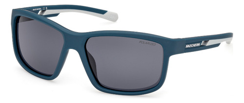 Lentes De Sol Blanco Polarizados Skechers Se636321d