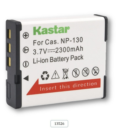 Bateria Mod. 13526 Para Casio Exilim Ex-fc300s