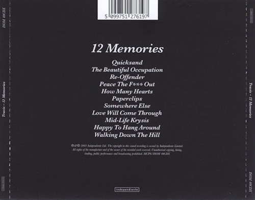 Travis 12 Memories Cd Importado